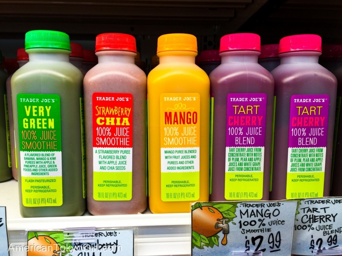 トレーダージョーズのジュース