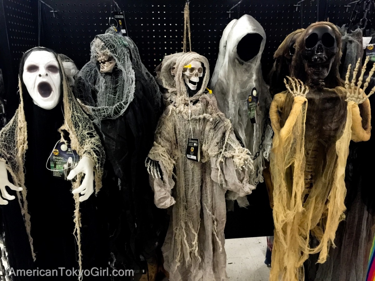 ハロウィングッズ-ぶら下がるお化け