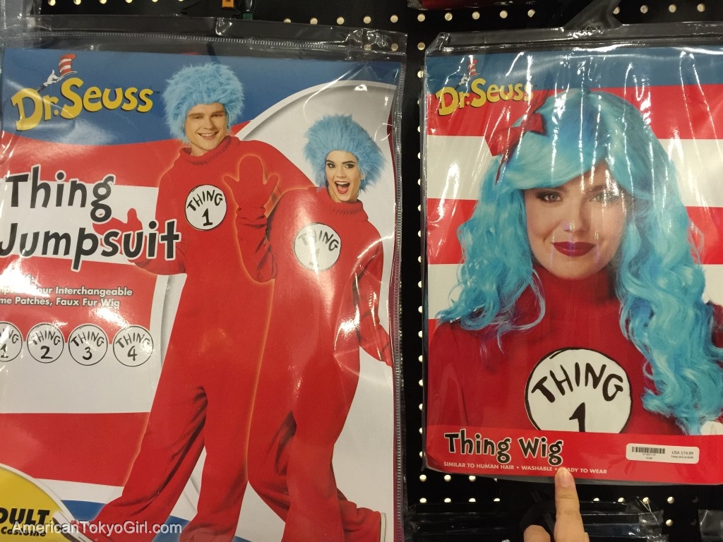 ハロウィングッズ-Dr.Seussのthing1コスチューム