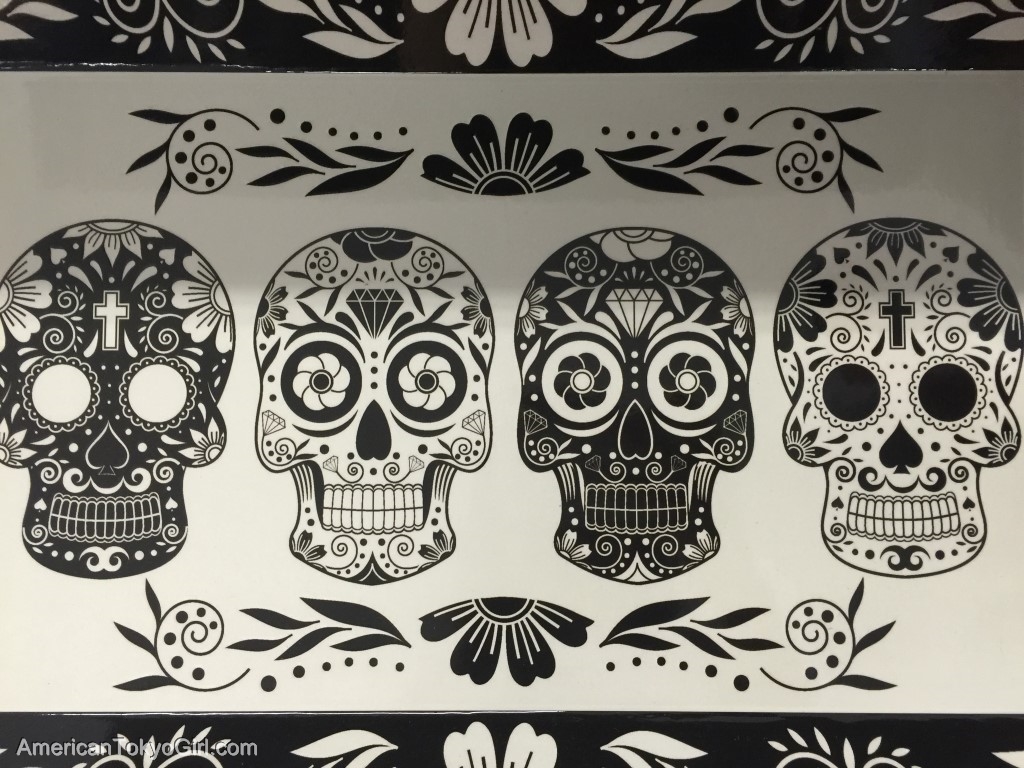 ハロウィングッズ-dayofthedeadのお皿