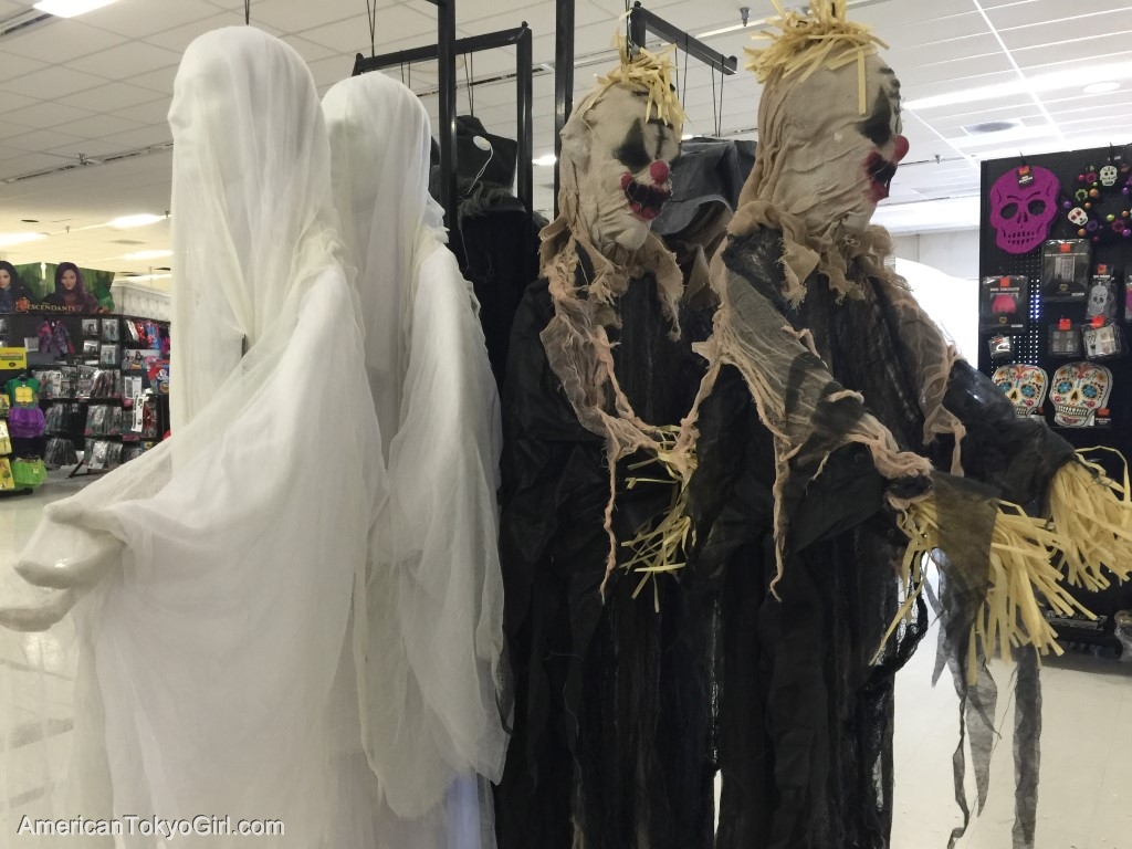 ハロウィングッズ-等身大のぶら下がるお化け