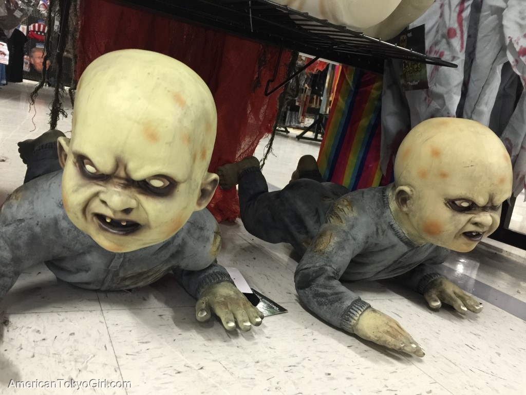 ハロウィングッズ-這いつくばるゾンビベイビー