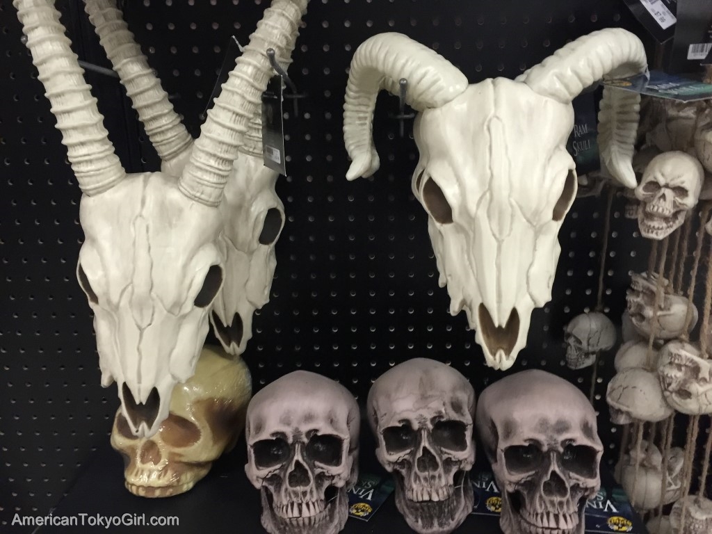 ハロウィングッズ-ブルヘッドスカル