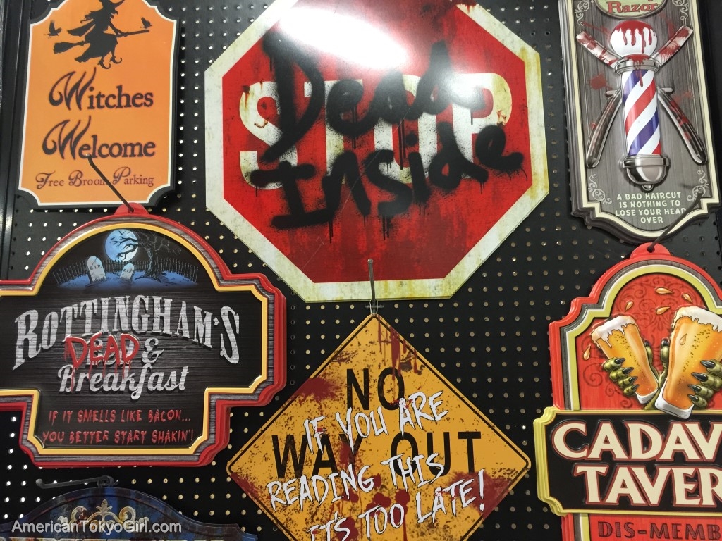 ハロウィングッズ-Deadinsideサイン