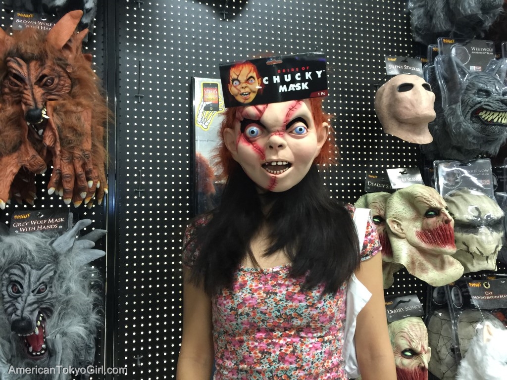 ハロウィングッズ-チャッキーのハロウィンマスク