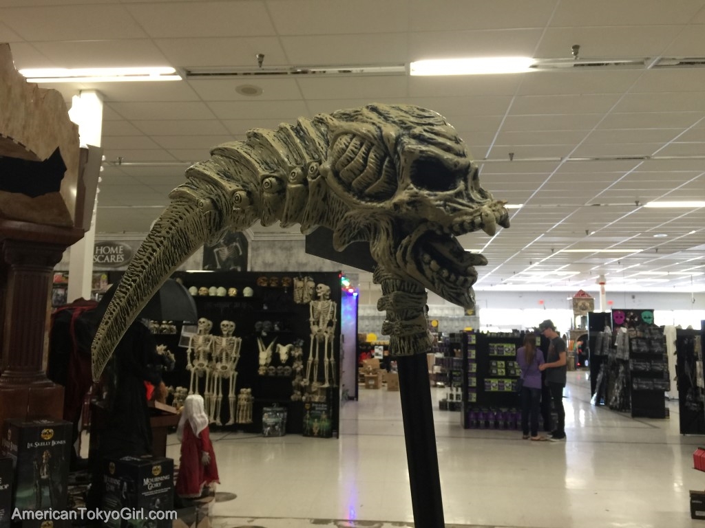 骸骨ヘッドの杖