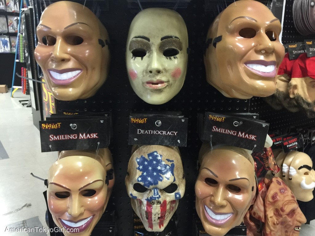 ハロウィングッズ-パージのお面