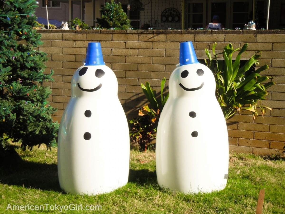 スノーマンの飾り
