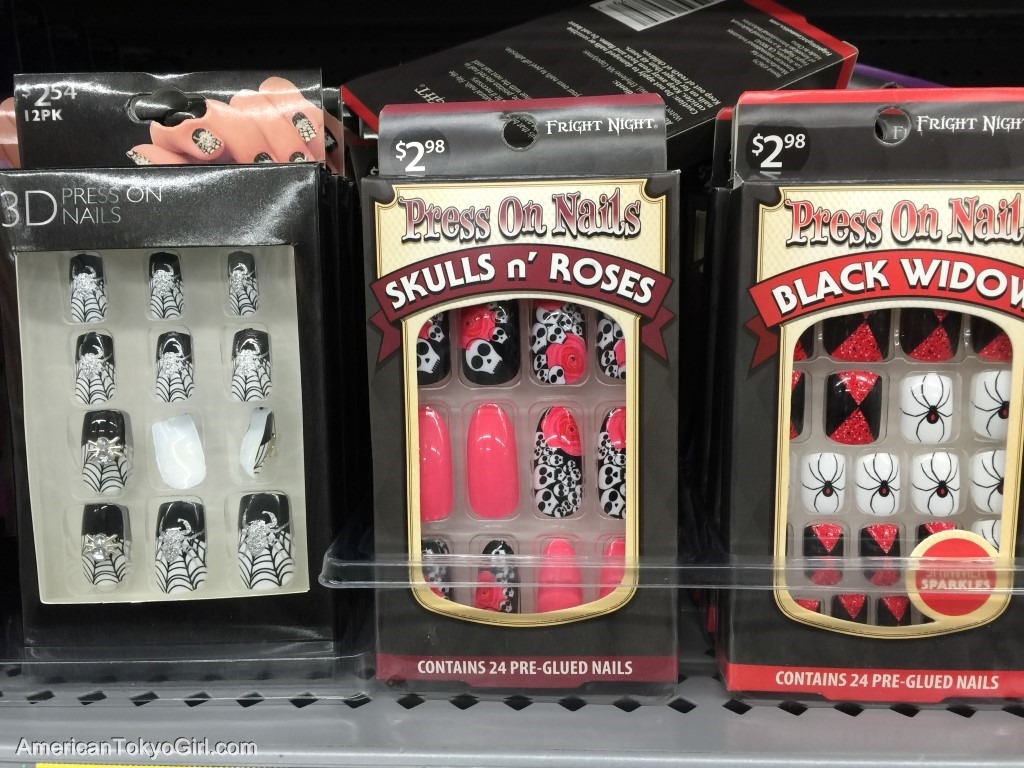 halloween-walmart-ハロウィンつけ爪