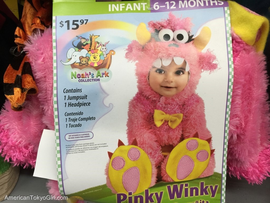 halloween-walmart-ハロウィン赤ちゃん用コスチューム-ピンクモンスター