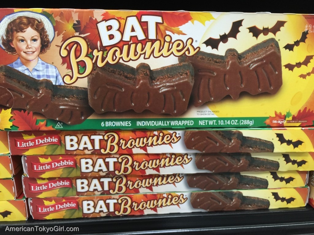 ハロウィンシティ-お菓子-bat brownies