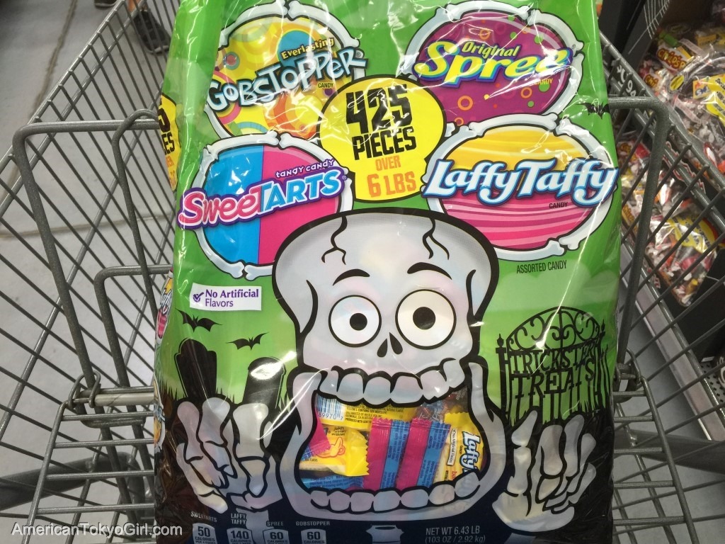 ハロウィンシティ-お菓子-スカルのパッケージ