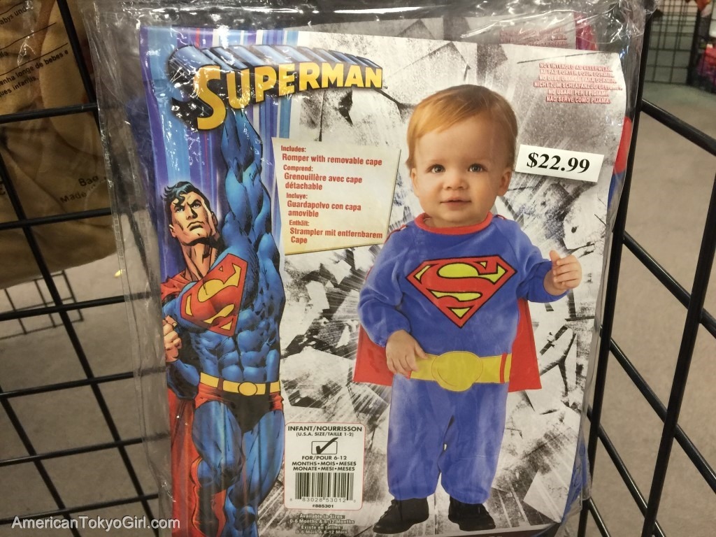 ハロウィンシティ-赤ちゃんスーパーマンコスチューム