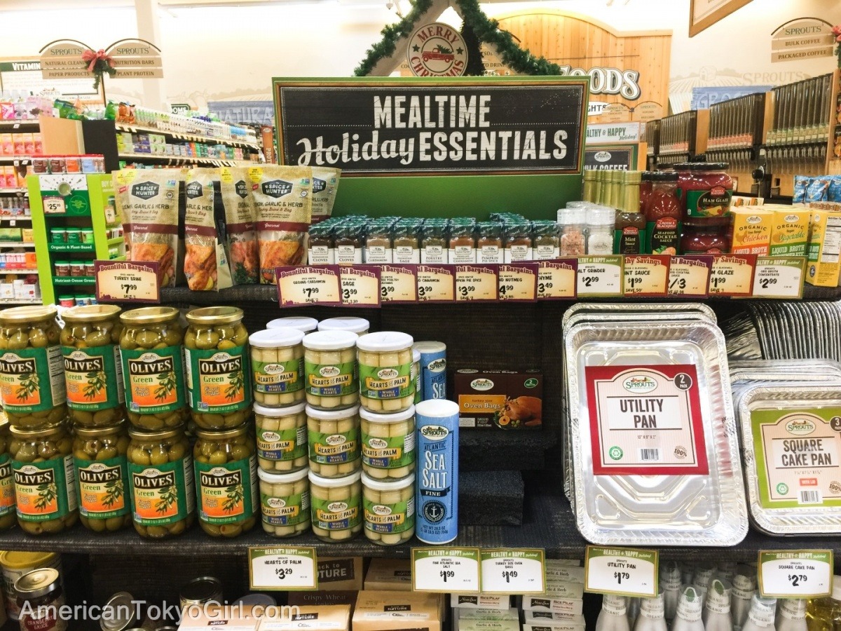 アメリカスーパー食べ物ショッピング-クリスマス