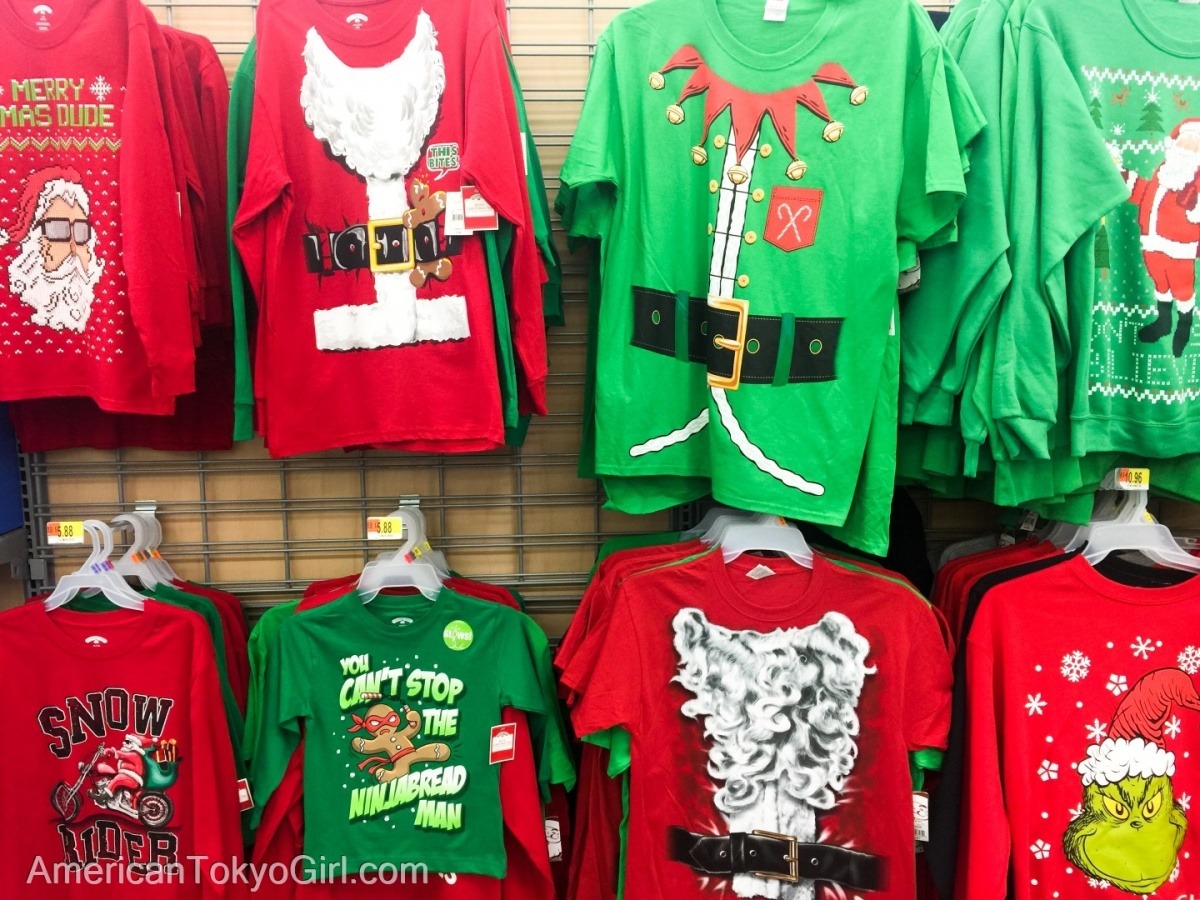 アメリカウォルマートでクリスマスショッピング