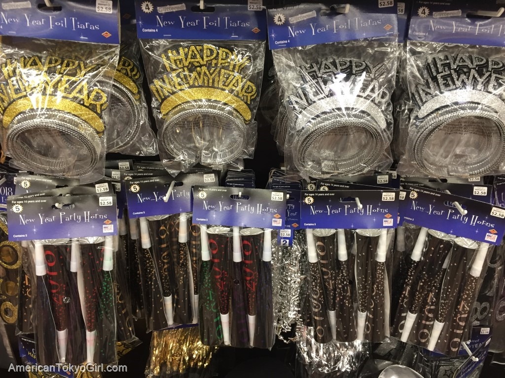 年末年始の過ごし方-アメリカのパーティーグッズ