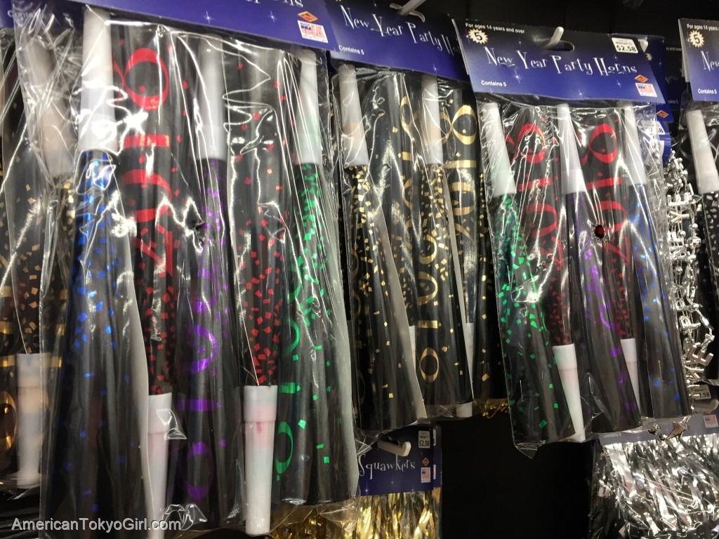 年末年始の過ごし方-アメリカのパーティーグッズ