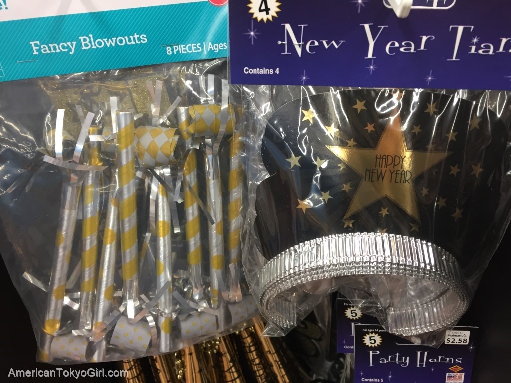年末年始の過ごし方-アメリカのパーティーグッズ