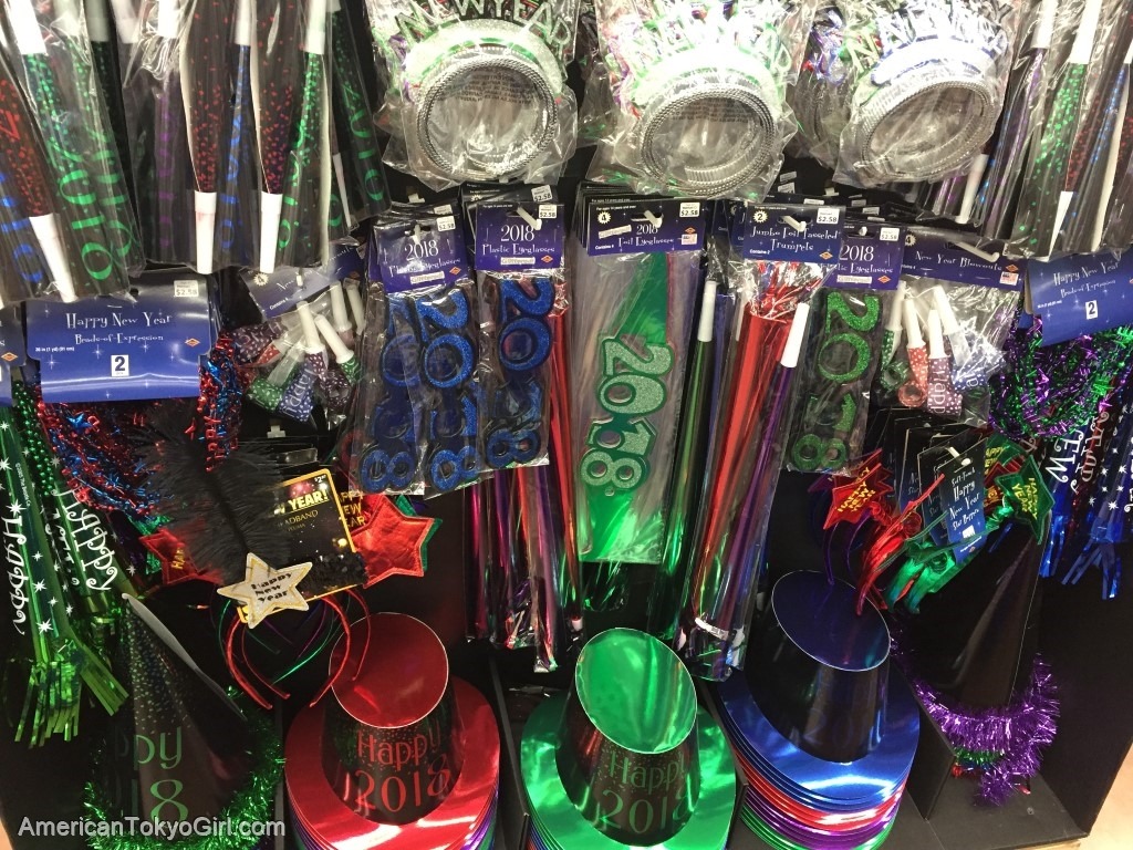 年末年始の過ごし方-アメリカのパーティーグッズ