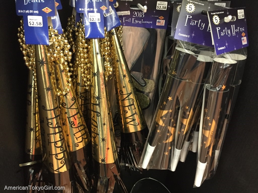 年末年始の過ごし方-アメリカのパーティーグッズ