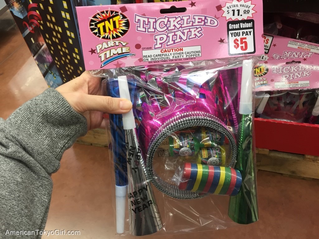 年末年始の過ごし方-アメリカのパーティーグッズ