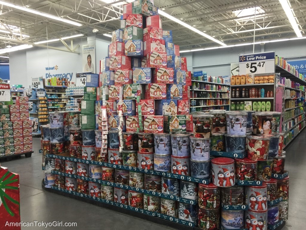 アメリカスーパーお土産-クリスマスお菓子と小物