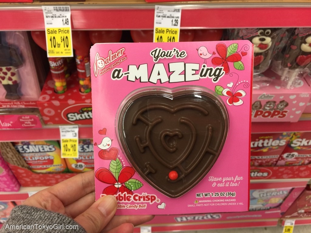 アメリカバレンタインお菓子でわかる風習の違い