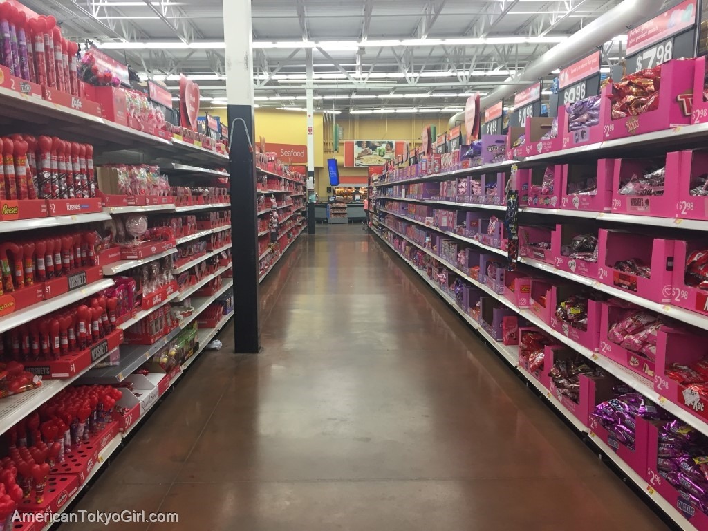 バレンタインしか買えないアメリカおすすめ土産-スーパーマーケット
