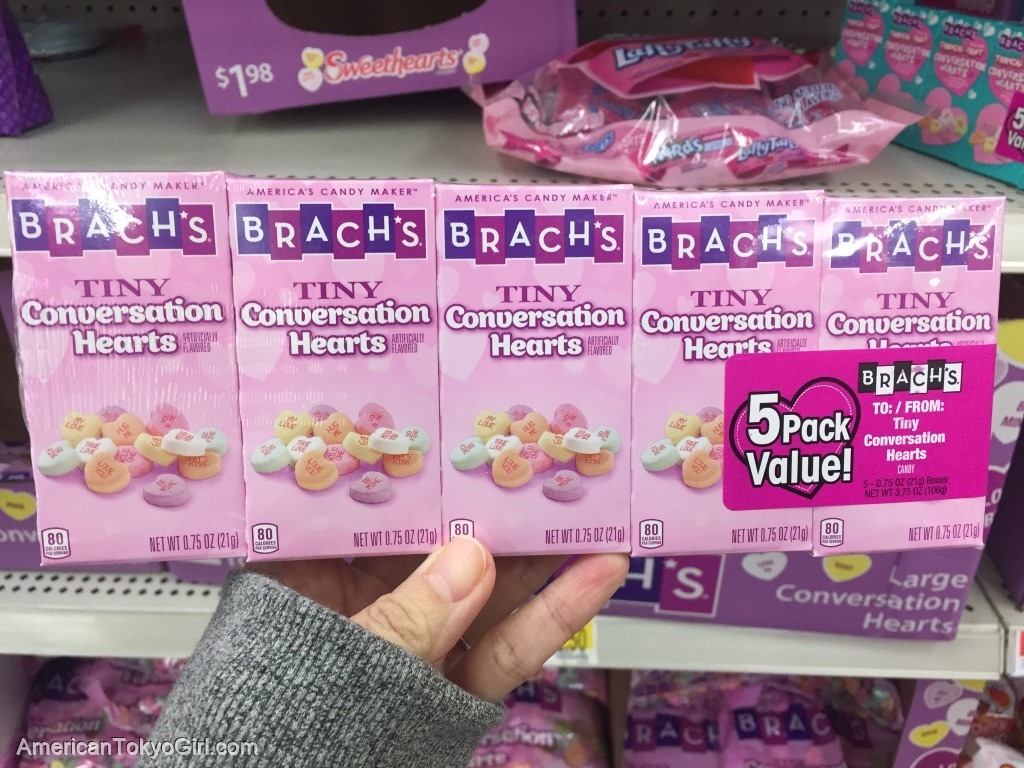 バレンタインしか買えないアメリカおすすめ土産-brachs
