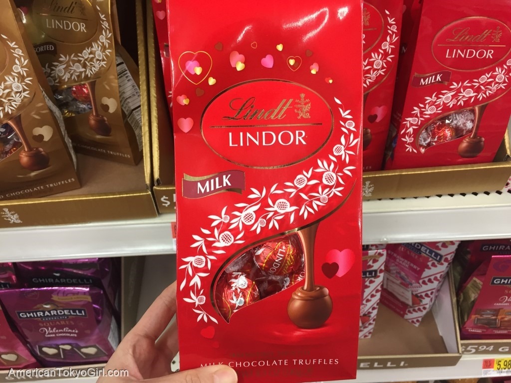 バレンタインしか買えないアメリカおすすめ土産-リンドールミルク