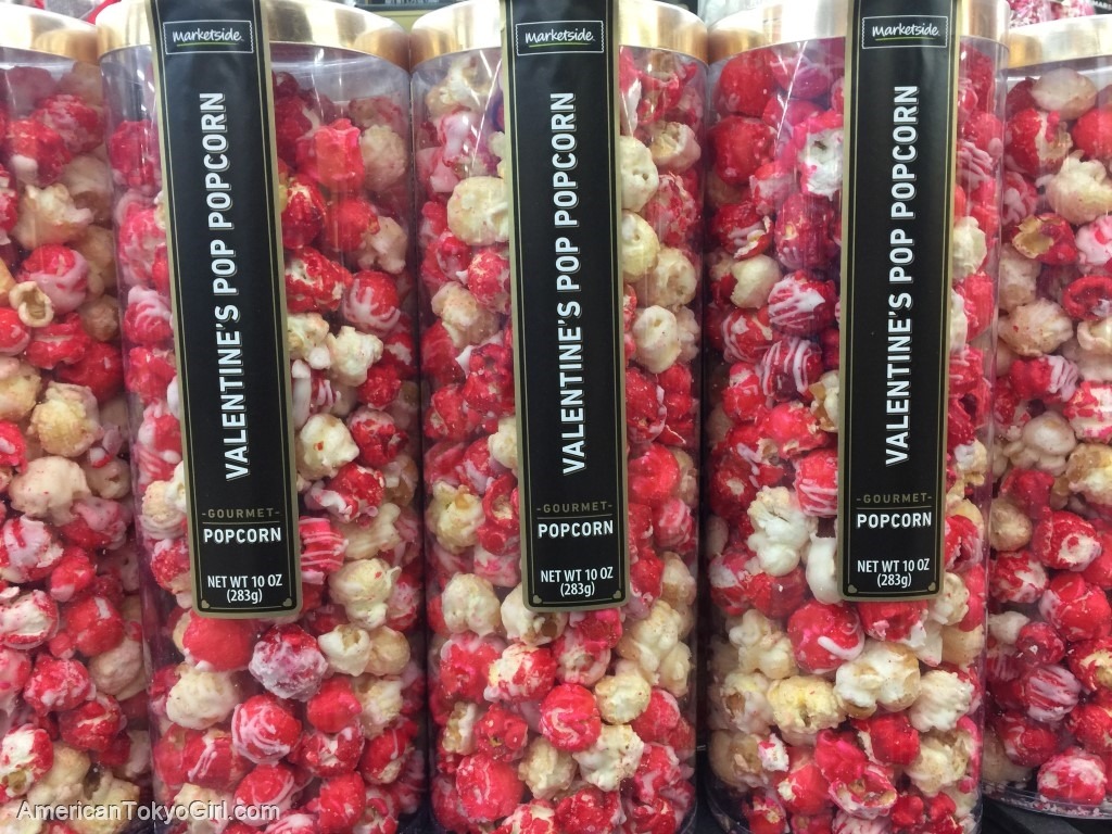 バレンタインしか買えないアメリカおすすめ土産-ポップコーン