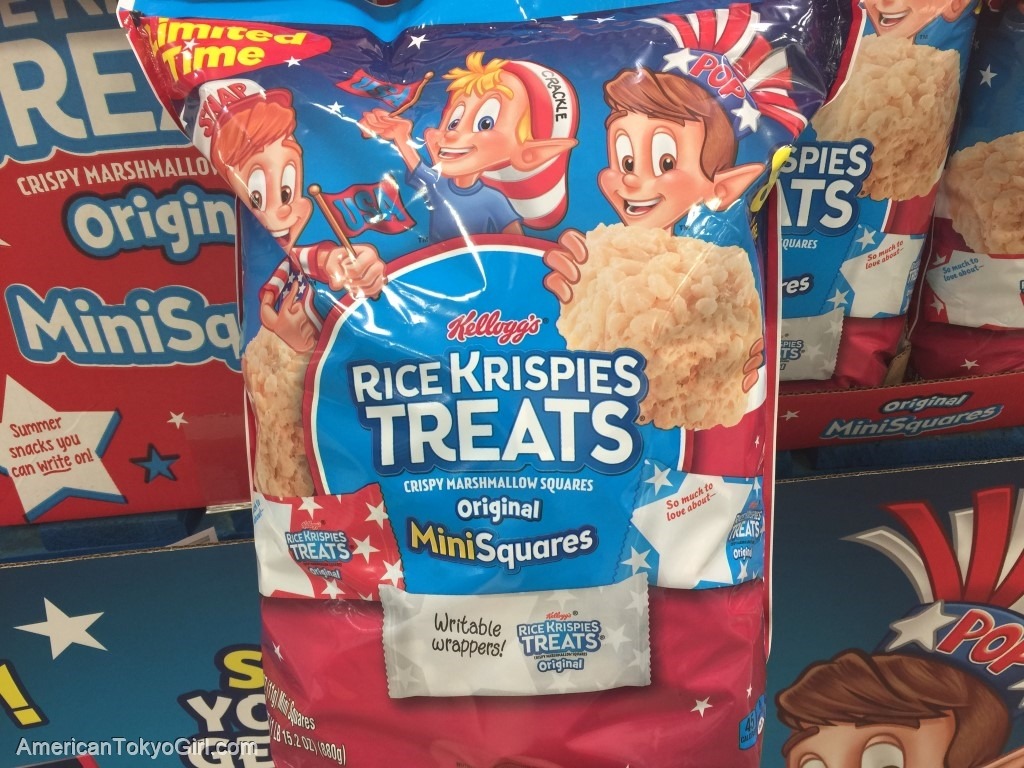 アメリカスーパーでお土産-メモリアルデー限定-お菓子