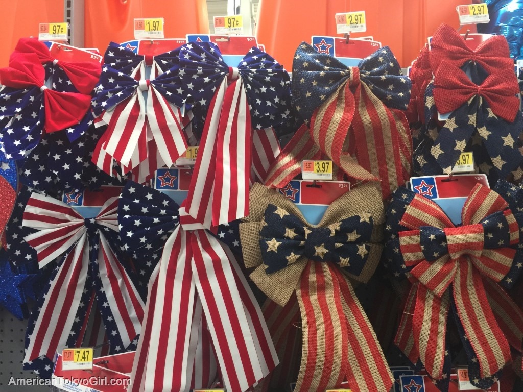アメリカスーパーでお土産-メモリアルデー限定-雑貨