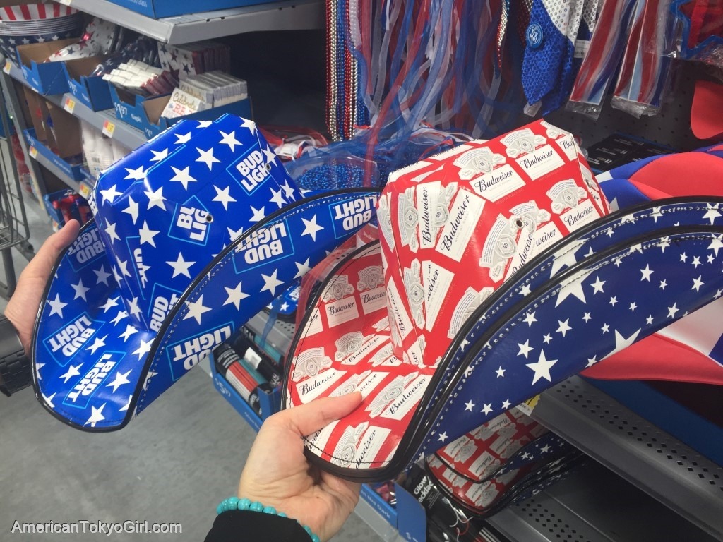 アメリカスーパーでお土産-メモリアルデー限定-雑貨