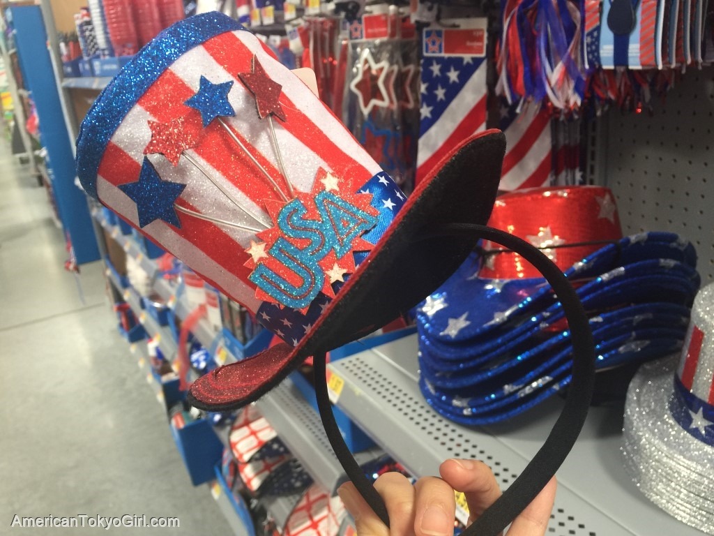 アメリカスーパーでお土産-メモリアルデー限定-雑貨
