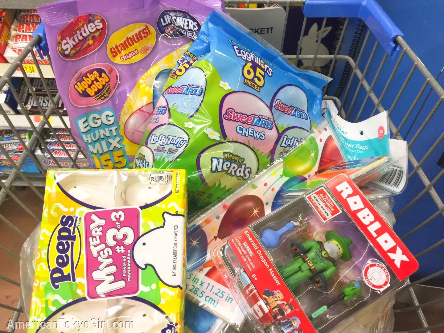 日本と違いすぎるアメリカスーパーのカート事情-ウォルマート