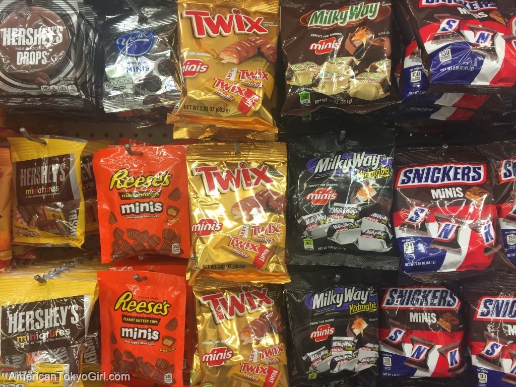 アメリカ100円ショップのおすすめアメリカお菓子-reeses-twix-snickers