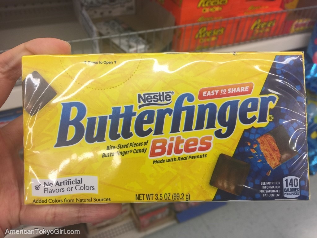 アメリカ100円ショップのおすすめアメリカお菓子-butterfinger-バターフィンガー