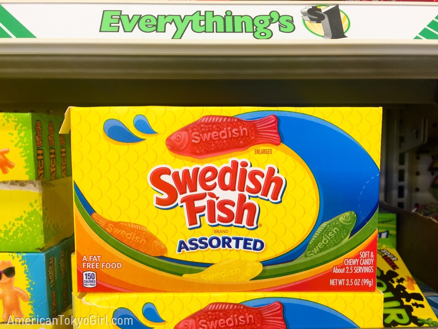 アメリカ100円ショップのおすすめアメリカお菓子-swedishfish-スウェディッシュフィッシュ