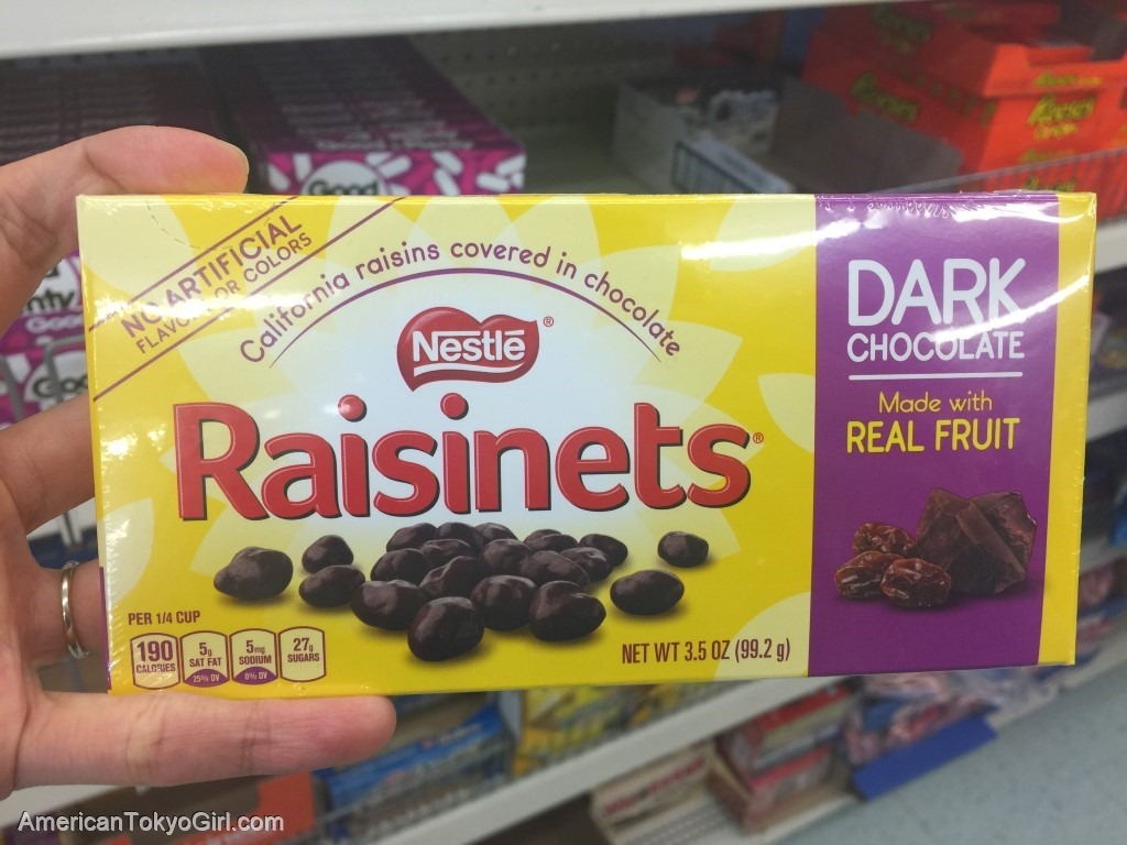 アメリカ100円ショップのおすすめアメリカお菓子-raisinets