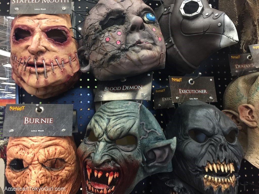 ハロウィンのリアルすぎるホラーマスク売り物-ゾンビ