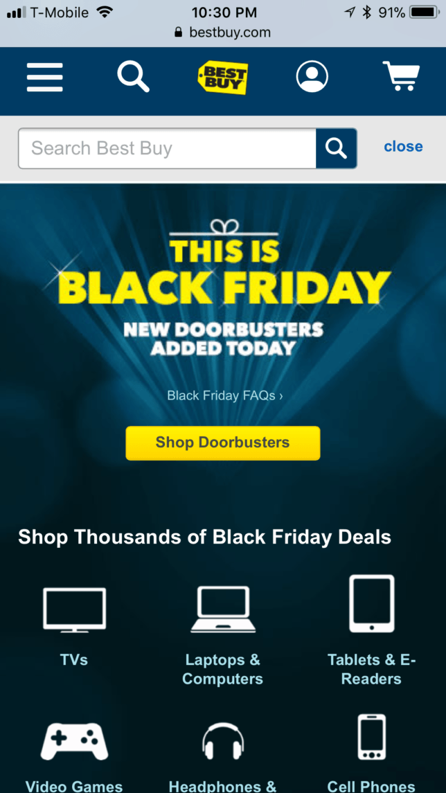 アメリカブラックフライデーの海外人気ブランドセール攻略-ベストバイ-bestbuy
