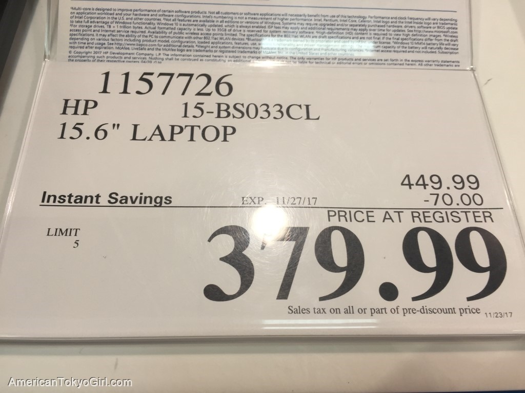 アメリカブラックフライデー-買ってよかったもの-ノートパソコン値段