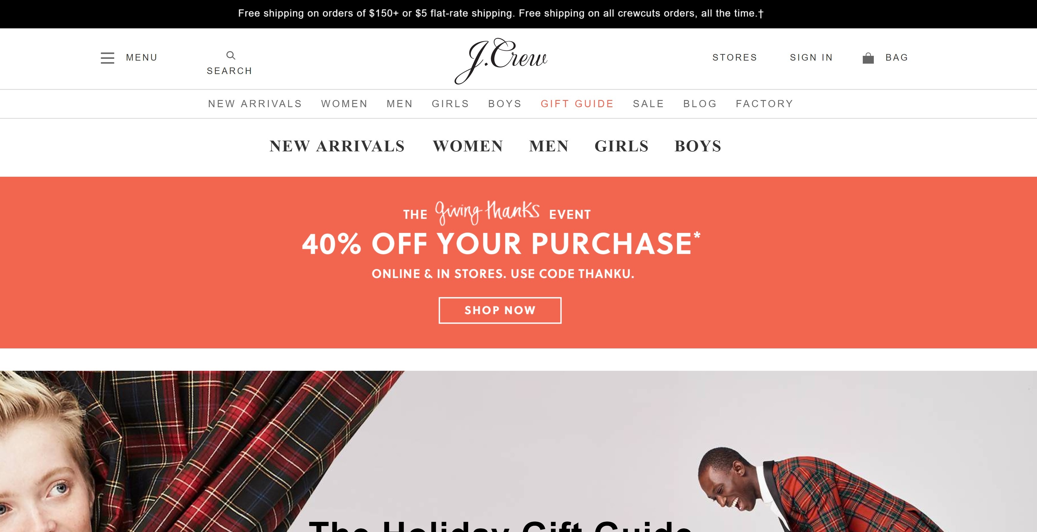 アメリカブラックフライデーの海外人気ブランドセール攻略-ジェイクルー-jcrew