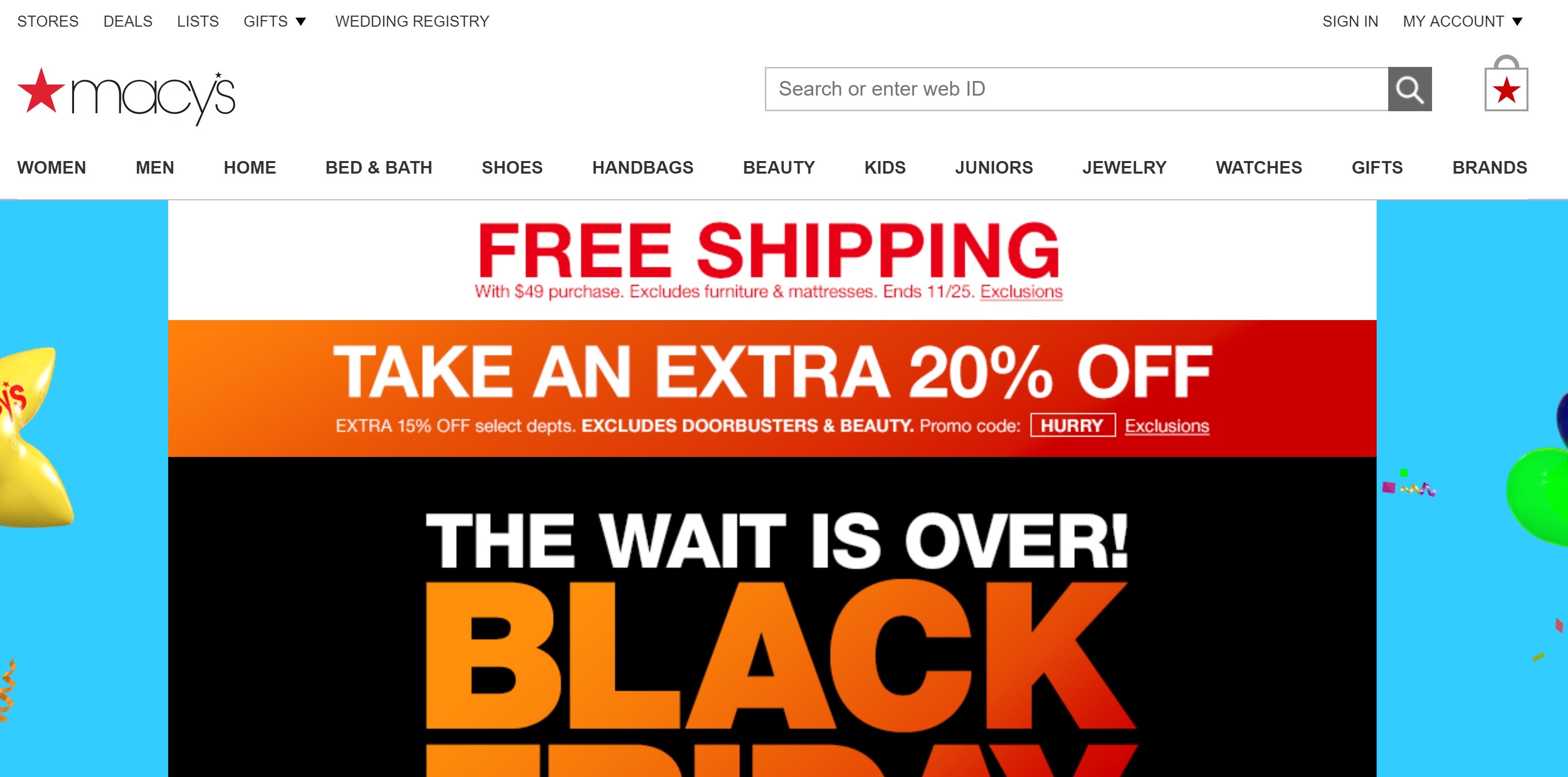 アメリカブラックフライデーのおすすめ-見るべきサイト-メイシーズ-macys