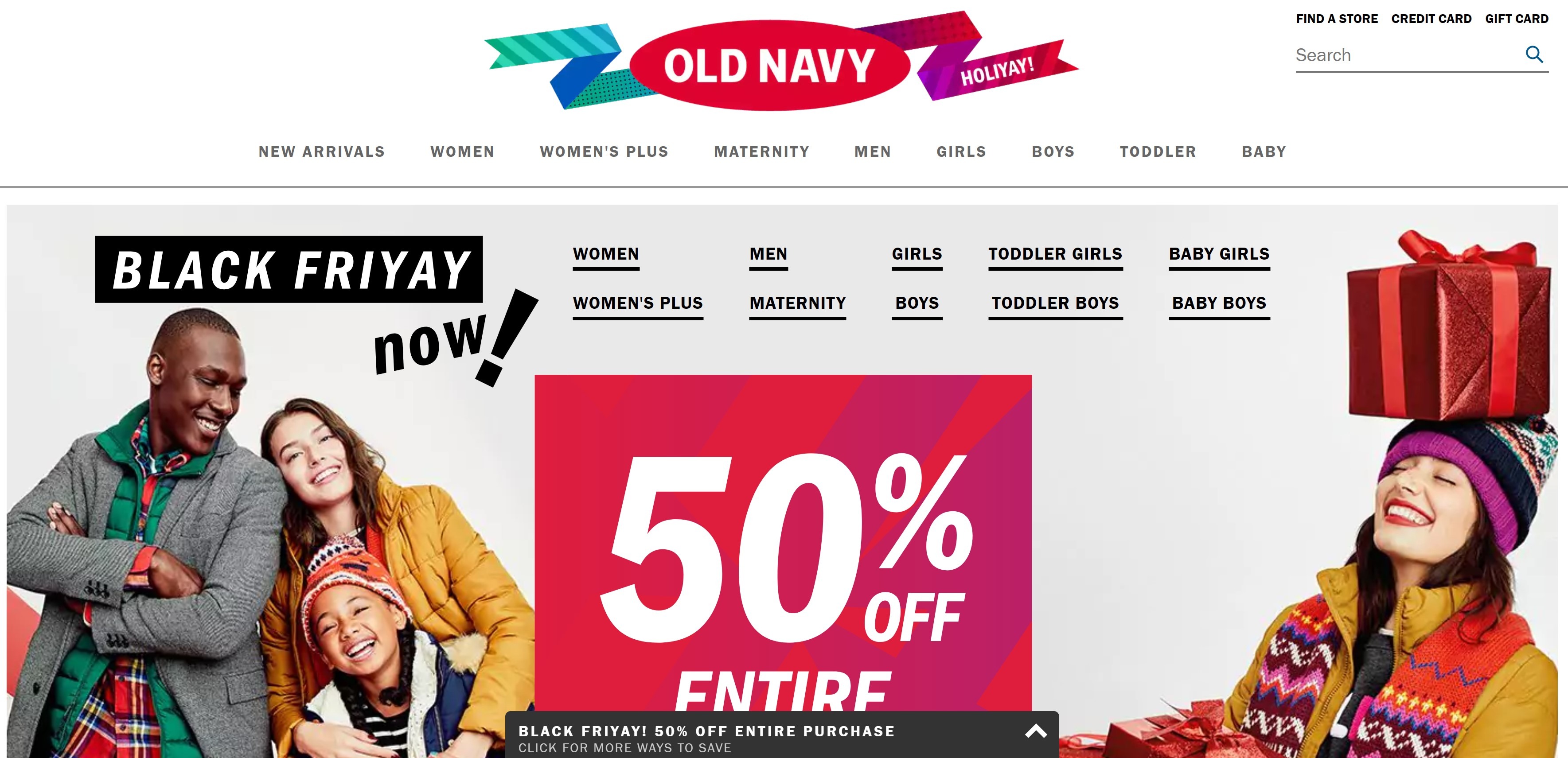 アメリカブラックフライデーの海外人気ブランドセール攻略-オールドネイビー-oldnavy