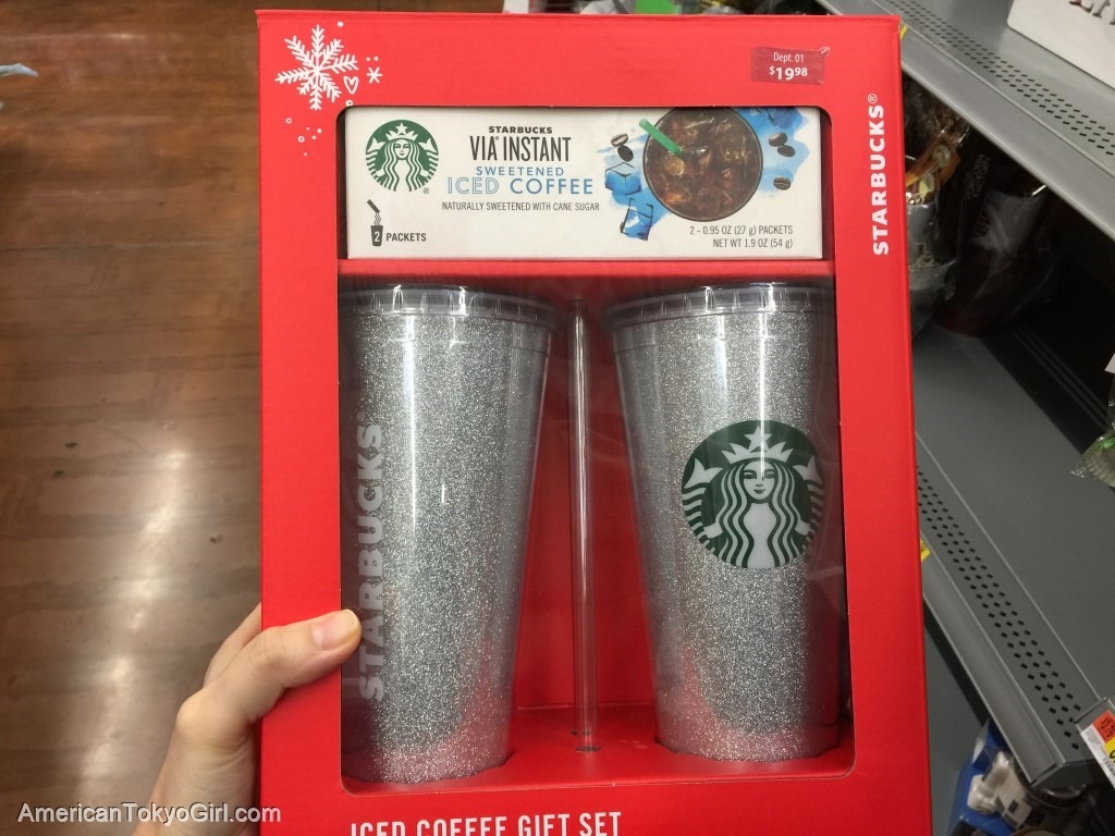 スターバックスギフト-アメリカ限定商品-スタバタンブラーとアイスコーヒーセット