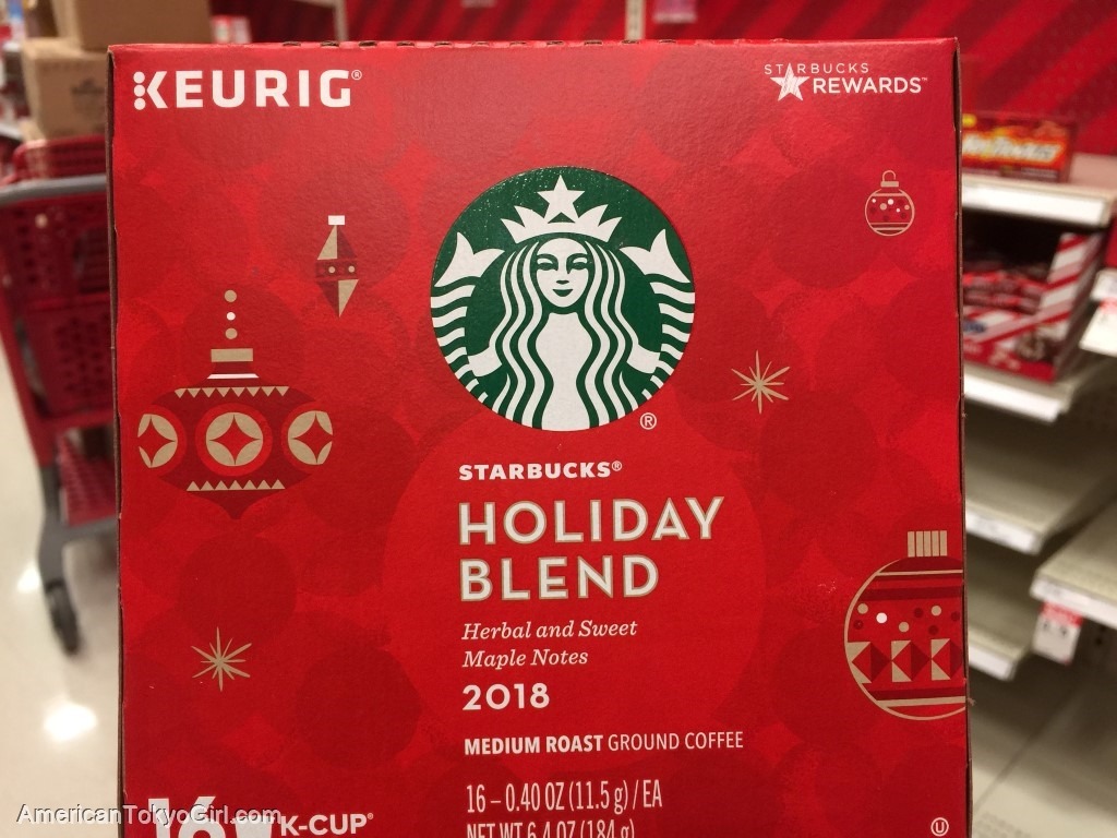 スターバックスギフト-アメリカ限定商品-スタバホリデーブレンド