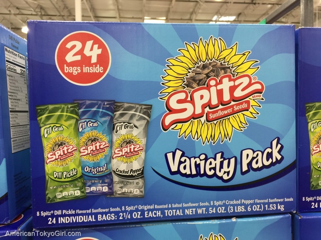 ラスベガスのコストコでしか買えないお菓子-ひまわりの種