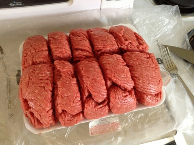 コストコ肉-アメリカの巨大肉-ひき肉パック